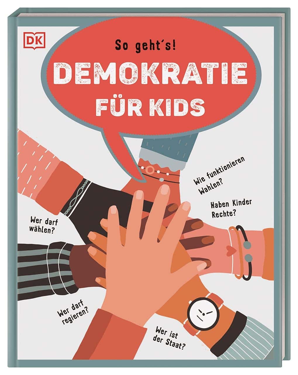 Buchcover vom Buch "Demokratie für Kids. So geht's!"