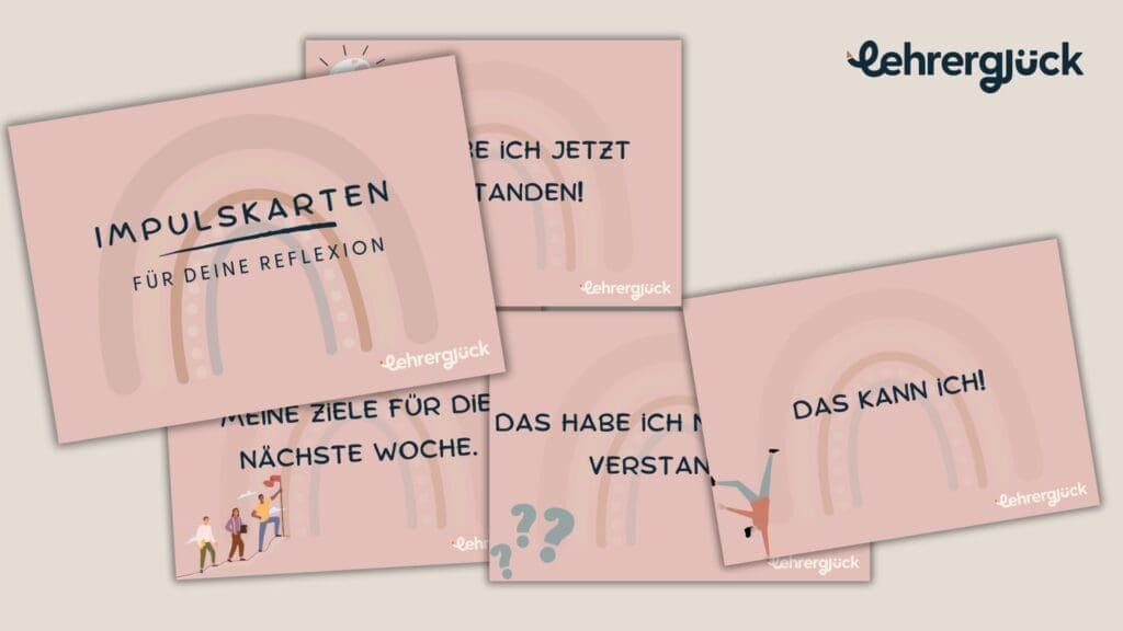 Impulskarten für Reflexionen mit deinen Schülern in der Grundschule