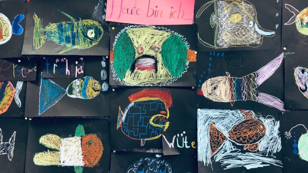 Vorschau Kunstprojekt "Heute bin ich" für die Grundschule (Klasse 1 bis 4)