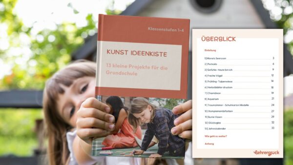 13 Ideen für deinen Kunstunterricht in der Grundschule (Klasse 1 bis 4) 8 Vorschau E-Book Kunst Ideenkiste - 13 kleine Projekte für den Kunstunterricht in der Grundschule (Klasse 1 bis 4)