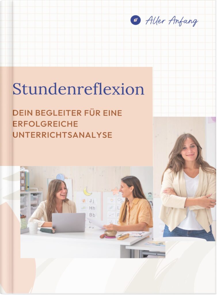 Buchcover E-Book Stundenreflexion im Referendariat (Lehramt)